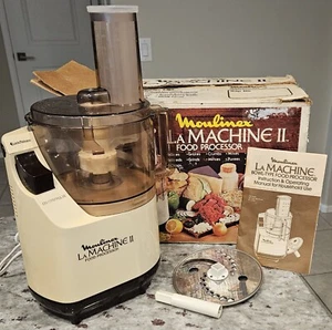 Vtg Moulinex Regal La Machine II Food Processor LM2 Chopper Tested & Working - Picture 1 of 5