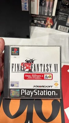 Final Fantasy 6 VI - PAL ITA 🇮🇹 Playstation 1 - PS1 - PSX MINT - Immagine 1 di 4