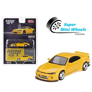Mini GT 1:64 Nissan Silvia (S15) Rocket Bunny Bronze Yellow #643 - Picture 1 of 2
