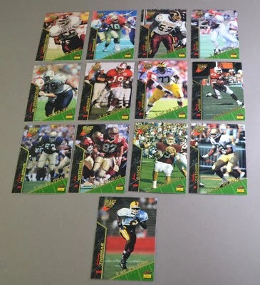1995 Signature Rookies Football Draft Trading Cards - Your Choice - Image 1 of 2