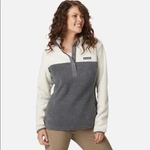 Columbia Women's Benton Springs Half Snap Fleece Pullover Size XXL New With Tags - Picture 1 of 9