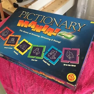 Pictionary Mania! The Game of Drawing, Directing & Doing by Mattel Games - Picture 1 of 8
