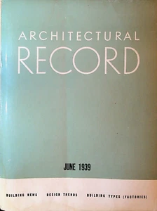 Architectural Record June 1939 Air Conditioning Newsreel Theater - Picture 1 of 5