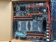 1Pcs X99 Dual Way Server Motherboard 2011-3 DDR4 Computer