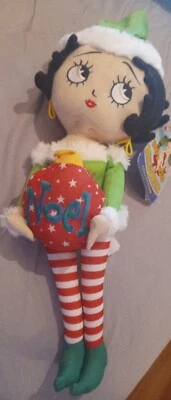 Peluche Betty Boop Feliz Navidad Pan de Azúcar Etiquetas NOEL Foto 1 de 4