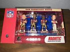SF San Francisco 49ers Mini Bobblehead Magnetic Foco NEW Forty Niners Super Bowl