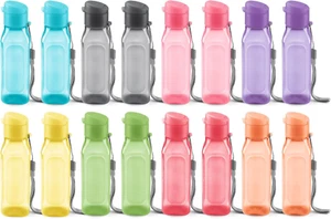Bulk Water Bottles Set of 16 –10Oz Multicolor Water Bottles for Kids and Adul... - Picture 1 of 2