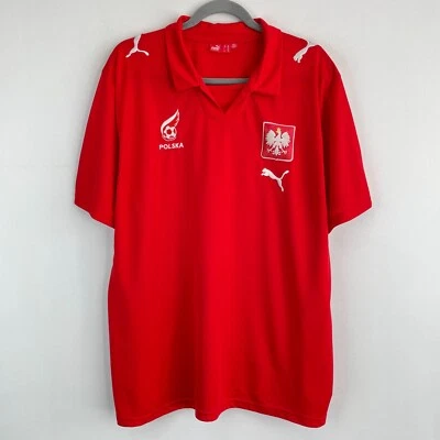 Poland 2008 Puma Away Football Shirt Soccer Jersey Men's Size XL - Image 1 of 4