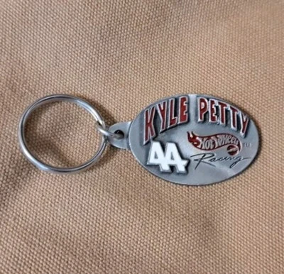 Llavero Hot Wheels 44 Racing 1997 raro Kyle Petty Mattel Nascar llavero metal Foto 1 de 3