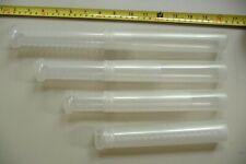 Drill Bit tubes 33 to 19cm length x 3.5cm width FOUR tubes