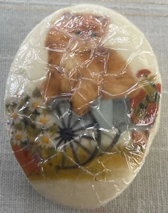 Kitty Cat Lasting Impressions Picture Bar Soap - Will Not Wash Off Ginger Tabby - Picture 1 of 3