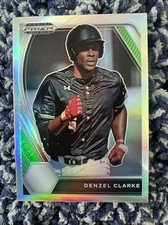 2021 Panini Prizm Draft Picks - Silver Prizm #PDP127 Denzel Clarke (RC)