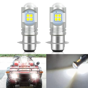 2Pcs Bright White LED Light Lamp Bulbs for Honda Z50A headlight bulb 12v P15D - Bild 1 von 10
