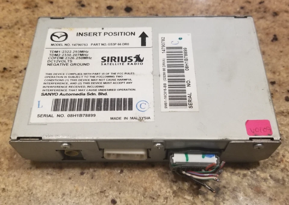 2010-2015 Mazda CX-9 - Sirius Module - 14790753 - Image 1 of 1