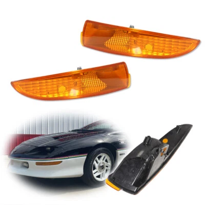 Par de luces de señalización para Chevy Camaro 1993-2002 lado conductor y pasajero GM2520146 Foto 1 de 4