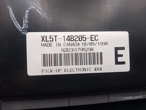 XL5T-14B205-EC 1999 2000 2001 Ford Ranger 4x4 4wd Control Module BCM GEM - Picture 1 of 8