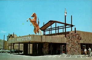 Postcard Roy Rogers Museum Horse Trigger Apple Valley CA P2158 - Picture 1 of 2