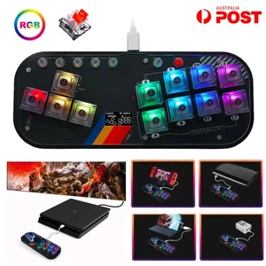 Joystick Arcade Hitbox Controller Mini Gmaepad  Keyboard For Switch/PS3/PS4/PC - Picture 1 of 14
