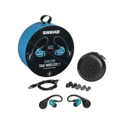 Auriculares inalámbricos Bluetooth Shure AONIC 215 Gen 2, azules Foto 1 de 3