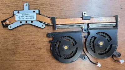 ORIGINA SAMSUNG ATIV NP940X3G-K03US 940X CPU COOLING FAN BA62-00882A BA31-00141A - Image 1 of 2
