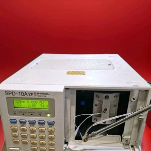 Shimadzu SPD-10A VP HPLC UV-VIS Detector Tested w/ Column, VICI Valve, Fiber Cab - Picture 1 of 10