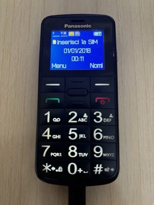 Panasonic KX-TU110 - Blu Scuro (Senza operatore) (Dual SIM) - Immagine 1 di 4