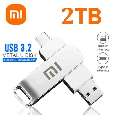 Xiaomi USB 3.2 Metal Flash Drive 16TB HighSpeed Waterproof Type-C U Disk Storage - Image 1 of 4