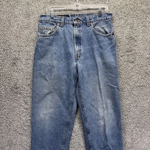 Jeans Vintage Levi’s 550 Denim Azul Años 90 Hechos en EE. UU. 550-4891 Talla 34x32 - Imagen 1 de 10