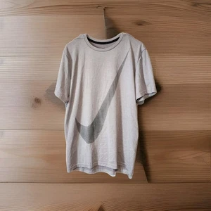 Nike Herren Medium Dri Fit Sport Shirt grau Big Woosh sportliche Leistung  - Bild 1 von 5