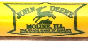 "JOHN DEERE Moline, ILL*Goodland Tractor & Implement Co* Goodland, Kansas"Pencil - Picture 1 of 15