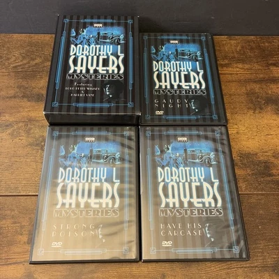Dorothy L Sayers Mysteries BBC Video (3 DVD Set, 2002) Harriet Vane Peter Wimsey - Image 1 of 4