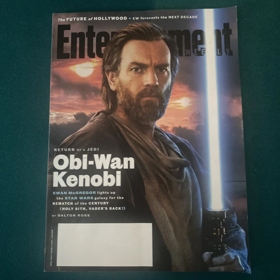 Return Of The Jedi Obi-Wan Kenobi Entertainment Weekly April 2022 FINAL ISSUE - Image 1 of 1