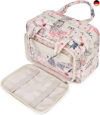 NARWEY Kulturtasche Damen Gross kulturbeutel Kosmetiktasche Damen Groß Waschtasche