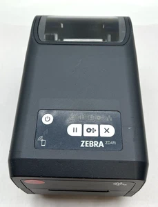Impresora térmica directa de recibos de etiquetas de código de barras Zebra ZD411 USB Bluetooth - Imagen 1 de 10
