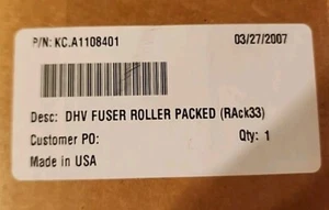 KCA1108401 Fuser Roller - Picture 1 of 2
