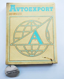 Автоэкспорт Каталог Avtoexport informiert Немецкий язык Автомобили СССР - Picture 1 of 24