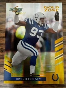 2007 Dwight Freeney punteggio Select Gold Zone 25/50 - Foto 1 di 2