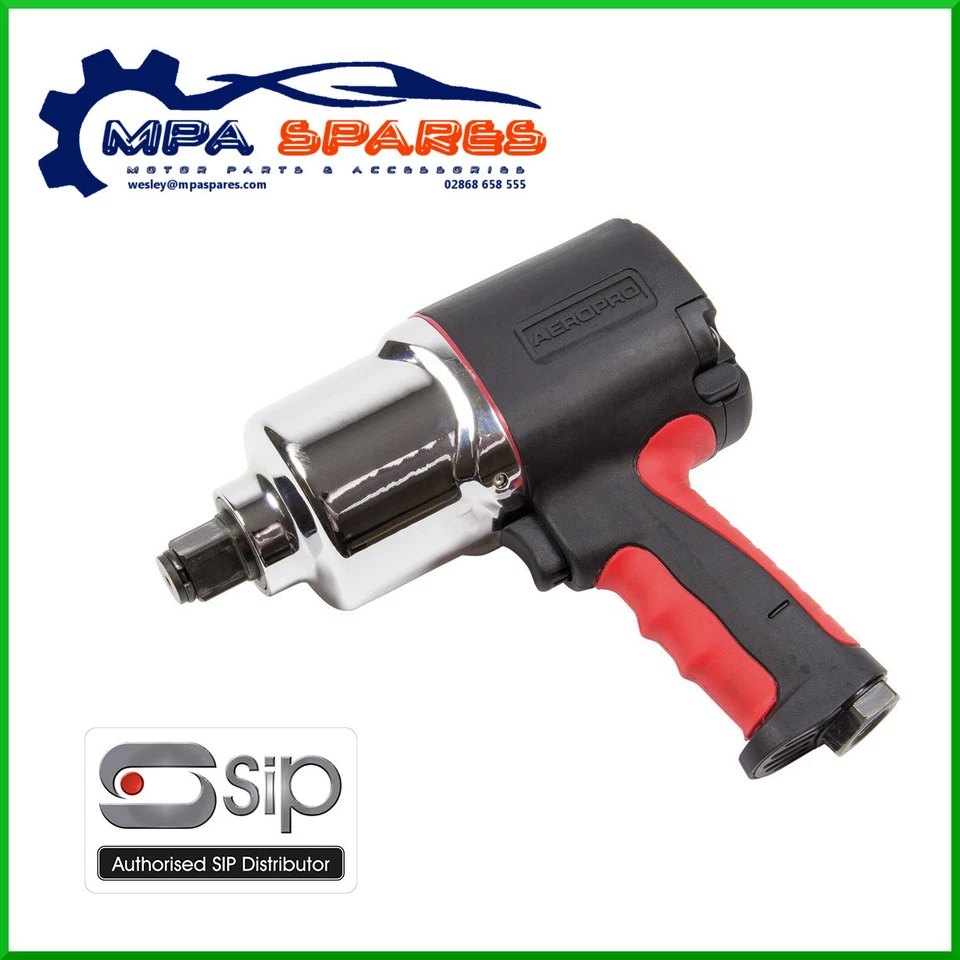 SIP 07202 3/4" AIR IMPACT WRENCH (TWIN HAMMER) - 9.5CFM - 3/8" BSP - Image 1 of 1
