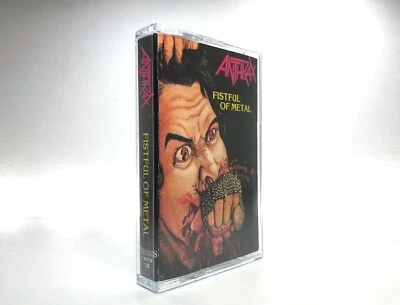 Anthrax FISTFUL OF METAL Vintage Cassette TMFN14 **MUSIC FOR NATIONS** 1984 - Image 1 of 4