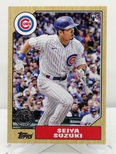 Seiya Suzuki RC 2022 Topps Update 35th Anniversary #87TBU-13 Cubs Throwback 