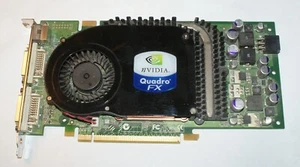 Dell Nvidia Quadro FX 3450 256MB GDDR3 DVI x2/S-Video PCIE Graphics Card - Picture 1 of 4