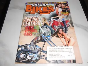 Hot Rod Bikes Dec 2001, Sturgis, Harley-Davidson XL 883R, Choppers, Leather - Picture 1 of 1