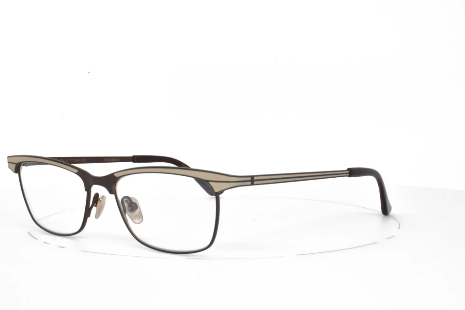 Auténticas gafas DITA para mujer MARRÓN beige marco titanio 51-16-140 Foto 1 de 4