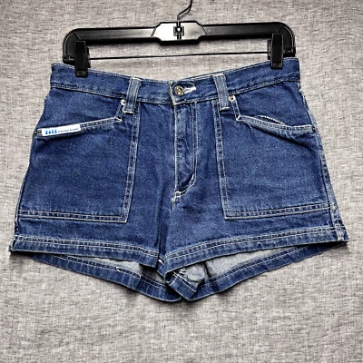 Vintage TILT Women Shorts Denim Blue Jeans Size 7 (29x3) Grunge Y2K USA 90's - Image 1 of 4