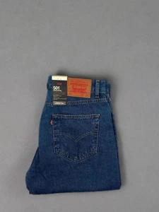 Jeans Levi's 501® Original Calce Regular Para Hombre, Calce Pierna Recta Azul Lavado a la Piedra - Imagen 1 de 8