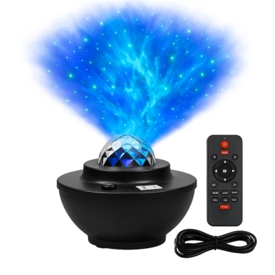 Sternenhimmel Projektor mit Bluetooth & Fernbedienung – RGB LED Musik Laser - Bild 1 von 4