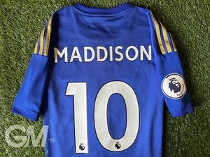 Adidas Climalite Jersey Leicester City 19/20 Home Maddison Size L - Picture 1 of 11