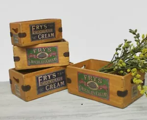 Fry's Chocolate Vintage Box Wooden Crate Shop Display Gift Hamper - Picture 1 of 5