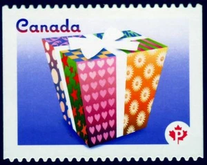 DIE CUT = CELEBRATION = GIFT = PEAK AT UL Canada 2011 #2435iii MNH - Picture 1 of 1