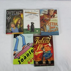 Juvenile Young Adult Teen Fiction Hardcover And Paperback Mix Books Bundle of 5 - Imagen 1 de 7